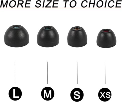 Silicone Earbuds Tips for Sony Replacement Ear Tips for Sony 1000XM5/1000XM4/LinkBuds S/WF-C500/WF-C700N Earbuds WF WI XBA Earbuds, 4 Pairs in Kuwait