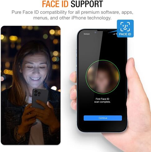 Trianium Tempered Glass Screen Protector Compatible for iPhone 13 Pro Max & Tempered Glass Screen Protector Designed for Apple iPhone 11 Pro Max/iPhone XS Max in Kuwait