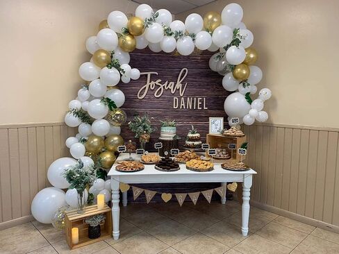 Custom Wood Birthday Backdrop Rustic Brown Wooden Board Wall Portrait Photography Background 6x4FT in Kuwait