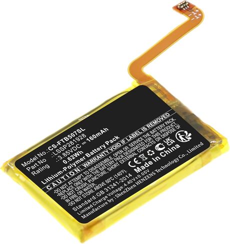 Henhaoro LSSP281928 Versa 2 FB507 بطارية الساعة الذكية لـ Fitbit in Kuwait