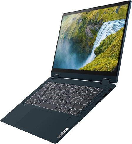 كمبيوتر محمول Lenovo Flex 5، شاشة لمس FHD مقاس 14.0 بوصة، AMD Ryzen 7 5700U، رسومات AMD Radeon، لوحة مفاتيح بإضاءة خلفية، قارئ بصمات الأصابع، عمر بطارية طويل، Windows 11 (ذاكرة الوصول العشوائي 16 جيجابايت | 2 تيرابايت PCIe SSD) in Saudi Arabia