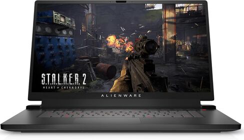 Alienware m17 R5 17.3 بوصة 360 هرتز FHD 1 مللي ثانية (AMD Ryzen 9 6900HX، ذاكرة الوصول العشوائي DDR5 سعة 64 جيجابايت، SSD 2 تيرابايت PCIe، Radeon RX6850M XT 12 جيجابايت (Beat RTX 3070 Ti)) كمبيوتر محمول للألعاب بإضاءة خلفية RGB، Thunderbolt 4، G-SYNC، Win in Kuwait