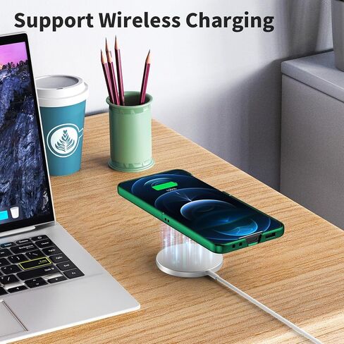 حافظات MATEPROX الشفافة لهاتف Samsung Galaxy Z Flip 5، غطاء هاتف شفاف ورفيع وخفيف الوزن مع إطار مطلي بالكهرباء لهاتف Samsung Galaxy Z Flip 5 5G-Green in Kuwait