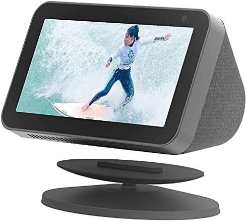 Sintron Smart Display Stand for Show 5 & 8 (1st & 2nd Gen) Adjustable Magnetic Stand Mount for Show 8 & 5 with 360 Degree Rotation Tilt Function & Anti-Slip Base (Black), Compatible with iPhone Models in Kuwait