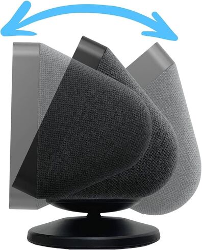 Sintron Smart Display Stand for Show 5 & 8 (1st & 2nd Gen) Adjustable Magnetic Stand Mount for Show 8 & 5 with 360 Degree Rotation Tilt Function & Anti-Slip Base (Black), Compatible with iPhone Models in Kuwait