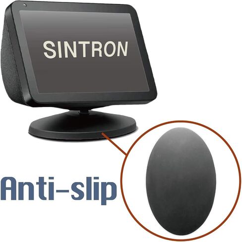 Sintron Smart Display Stand for Show 5 & 8 (1st & 2nd Gen) Adjustable Magnetic Stand Mount for Show 8 & 5 with 360 Degree Rotation Tilt Function & Anti-Slip Base (Black), Compatible with iPhone Models in Kuwait