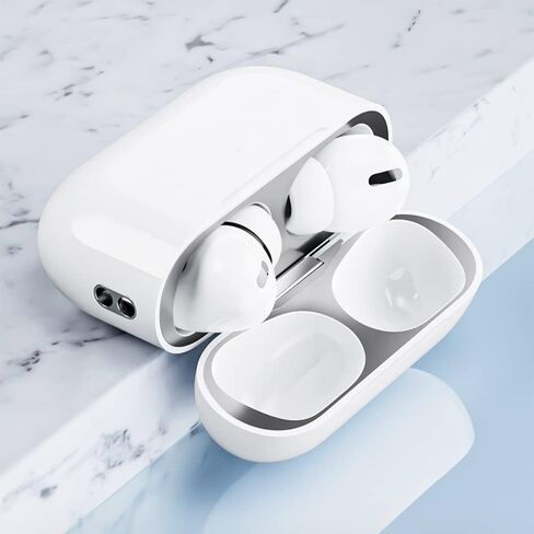 Dust Guard for Apple AirPods Pro 2 Case, Ultra Thin Protective Cover, Luxury Metal Sticker to Prevent Iron/Metal Shavings and Dust, Scratch Proof Disign (Compatible with AirPods Pro 2nd Gen) in Saudi Arabia