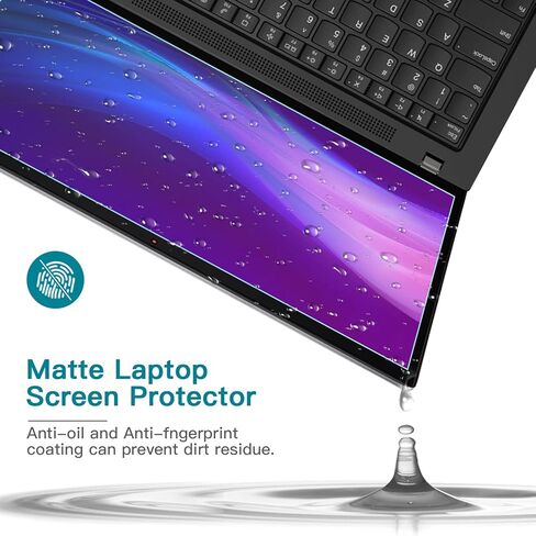 3 عبوات من واقي شاشة مضاد للضوء الأزرق مقاس 15.6 بوصة لأجهزة HP/Dell/Acer/Asus/Samsung، واقي شاشة كمبيوتر محمول غير لامع مضاد لإجهاد العين مقاس 15.6 بوصة مع نسبة عرض إلى ارتفاع 16:9 in Kuwait