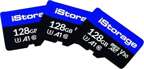 محرك أقراص فلاش USB مشفر سعة 1 تيرابايت من iStorage datAshur SD مع بطاقات iStorage microSD قابلة للإزالة ومحمية بكلمة مرور وتعاون آمن ومتوافق مع FIPS in Kuwait