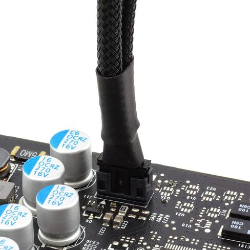 كابل محول مروحة مزدوجة CRJ 14-Pin PWM GPU لتوصيل مراوح 3-Pin و 4-Pin ببطاقات الرسومات من سلسلة RTX 2000 in Kuwait