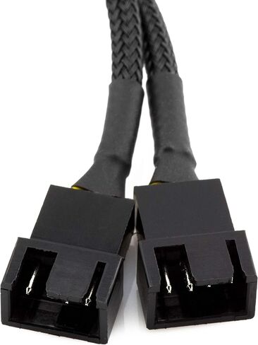 كابل محول مروحة مزدوجة CRJ 14-Pin PWM GPU لتوصيل مراوح 3-Pin و 4-Pin ببطاقات الرسومات من سلسلة RTX 2000 in Kuwait