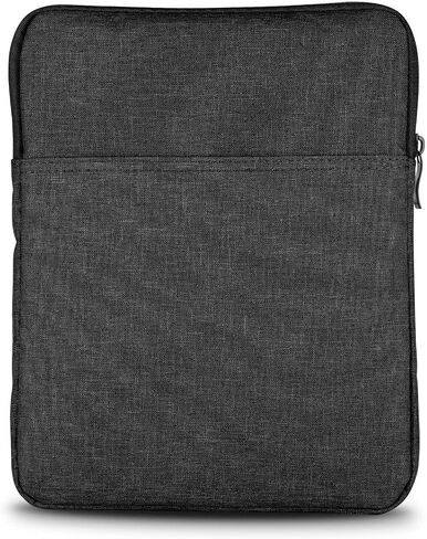 Tablet Sleeve Case 9-11 Inch Carrying Case with Storage Pockets Fits iPad 9/8/7th Gen 10.2, iPad Air 4 10.9, Tab A 10.1, Tab S3 , Water-Proof Tablet Sleeve Bag, Black in Kuwait