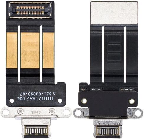 منفذ شحن USB شاحن قاعدة توصيل لوحة كابل مرن بديل لوحدة الكابل المتوافقة مع iPad Pro 12.9 الجيل الخامس (2021) / 12.9 الجيل السادس (2022) (رمادي) in Saudi Arabia