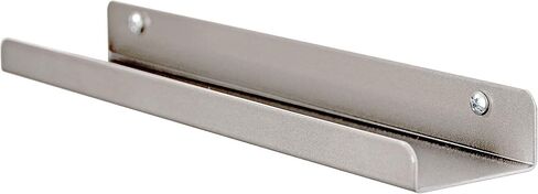 رف عرض الحائط من الفينيل لسجلات الفينيل Hi-Fi LP من Hudson - عرض تسجيلات LP المفضلة لديك بأناقة (6 عبوات، أسود) in Kuwait