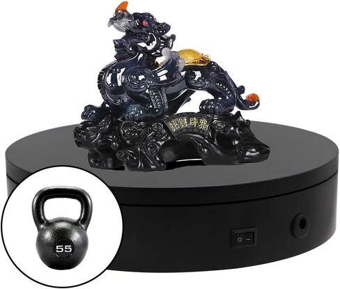 زاوية توجيه كهربائية قابلة للدوران 360 درجة من كوكسيم، قطر 7.82 بوصة بسعة 44 رطلًا، منتج التصوير الفوتوغرافي للكيك والمجوهرات، in Kuwait