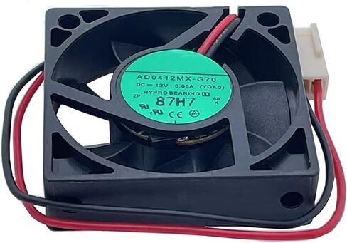 مروحة تبريد هادئة بسلكين بتيار مستمر 12 فولت 0.08 امبير 4010 موديل AD0412MX-G70 in Kuwait