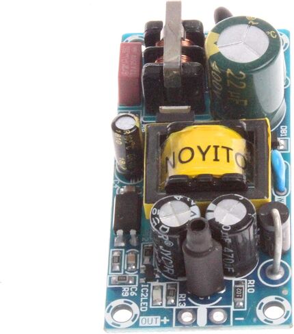 NOYITO AC إلى DC وحدة إمداد الطاقة المعزولة AC 120V 100V - 240V إلى DC 12V 4A 48W Peak 12V 6A 72W Max وحدة الطاقة مع حماية الجهد الزائد من الدائرة القصيرة (12V 4A، Peak 6A) in Saudi Arabia