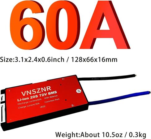 VNSZNR بطارية ليثيوم BMS 36V 40A 10S نظام إدارة بطارية ليثيوم أيون PCB لوحة حماية مع توازن يؤدي BMS لحزمة بطارية ليثيوم ذاتية الصنع 36V in Saudi Arabia