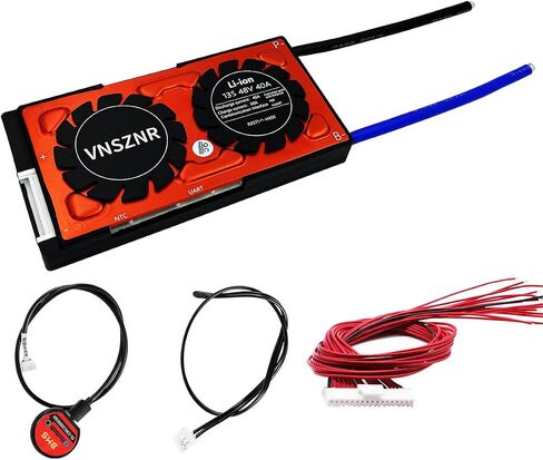 VNSZNR بطارية ليثيوم BMS 36V 40A 10S نظام إدارة بطارية ليثيوم أيون PCB لوحة حماية مع توازن يؤدي BMS لحزمة بطارية ليثيوم ذاتية الصنع 36V in Saudi Arabia