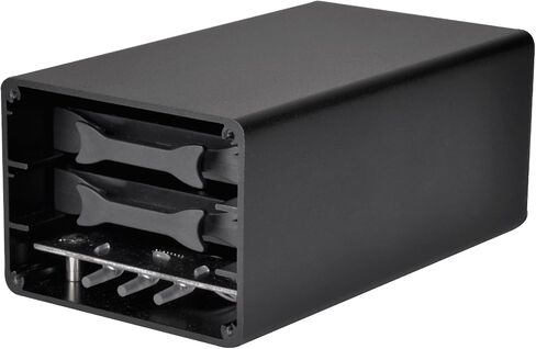 برج تخزين خارجي بسعة 4 خليج بتقنية SilverStone مقاس 3.5 بوصة - واجهة USB3.0 وeSATA (TS431U) in Saudi Arabia