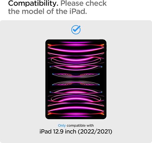 واقي شاشة Spigen PaperTouch [PaperTouch Pro] مصمم لجهاز iPad Pro 12.9 بوصة M2 (2022) / iPad Pro 12.9 بوصة (2021) in Kuwait