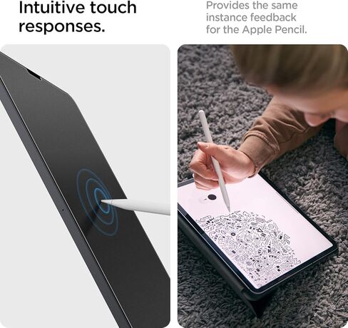 واقي شاشة Spigen PaperTouch [PaperTouch Pro] مصمم لجهاز iPad Pro 12.9 بوصة M2 (2022) / iPad Pro 12.9 بوصة (2021) in Kuwait