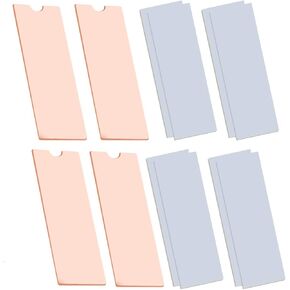 Easycargo Laptop M.2 Heatsink Kit, Copper m.2 Heat Sink + Thermal pad 1mm 0.5mm for Cooling Laptop M.2 2280 SSD (4-Pack) in Saudi Arabia
