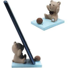 Cute Cat Phone Holder Desk Ornament Kawaii Phone Stand Universal Desk Phone Stand for All Mobile Smartphones Tablets in Saudi Arabia