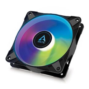ARCTIC P14 PWM PST A-RGB (3 Pack) - Case Fan, 140 mm PWM, Optimised for Static Pressure, Semi-Passive: 0-1900 RPM, 5V 3 Pin A-RGB LED - Black in Saudi Arabia