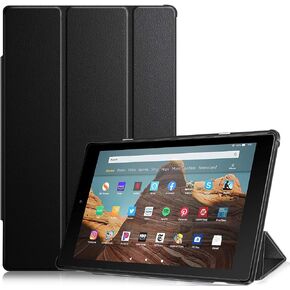 Fintie Slim Stand Case for Fire HD 10 7th/9th Gen 2017/2019, Black in Saudi Arabia