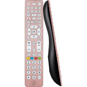 GE 8-Device Backlit Universal Remote Control for Samsung, Vizio, LG, Sony, Sharp, Roku, Apple TV, RCA, Panasonic, Smart TV, Streaming Players, Blu-Ray, DVD, Simple Setup, Rose, 47511 in Saudi Arabia