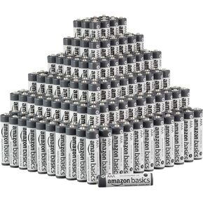 Amazon Basics 300-Pack AAA Long-Lasting Alkaline Industrial Batteries for Professional Devices, 1.5 Volt, Mercury-Free, 5-Year Shelf Life in Saudi Arabia