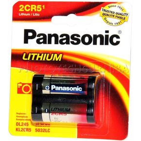 Panasonic 2CR5 Photo Lithium Battery Retail Pack - Single