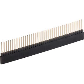 DIKAVS Break Away 2.54 مم، 0.1 بوصة 40P لوحة توصيل PCB Protoboard رأس التراص أنثى رأس طويل جدًا لـ Raspberry Pi لـ Arduino (عبوة من 5) in Kuwait