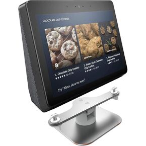 حامل دوار لـ Echo Show الثاني قابل للتعديل من الألومنيوم من أجل Amazon Echo Show كاميرا تغيير زاوية دوران أفقي 360 درجة طول (تناسب فقط عرض Echo Show 2nd ) باللون الأبيض ES207-02 in Kuwait