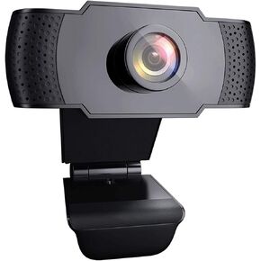 كاميرا ويب FHD 1080P مدمجة بميكروفون مدمج بزاوية واسعة USB للتوصيل والتشغيل مع تصحيح ضوء متقدم للبث المباشر والمؤتمرات ومكالمات الفيديو على فيسبوك ويوتيوب in Kuwait