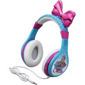 eKids JoJo Siwa Headphones for Kids, Volume Limited Headphones with Parental Controls, Childrens Headphones for School, Home, Travel, Designed for Fans of JoJo Siwa Gifts for Girls in Saudi Arabia