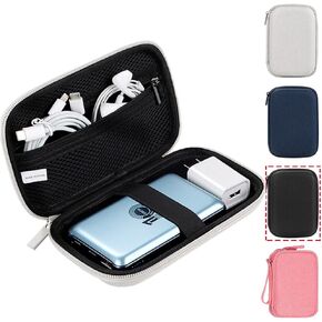 حقيبة الملحقات الإلكترونية، منظم حامل سلك الكابل / حافظة إلكترونية، حقيبة منظم الكابلات المحمولة المقاومة للماء، حقيبة محركات أقراص فلاش USB، حقيبة حافظة الكابل، منظم علبة USB، حقيبة شاحن USB (أسود) in Kuwait