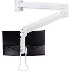 AVLT Medical Grade 17.6 lbs Monitor Wall Mount - Mounts Ultrawide Monitor on 74" Long Extension Full Motion Height Adjustable Arm - for Healthcare and Maintenance Area in Kuwait