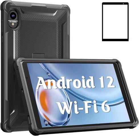 تابلت Bnegynng مقاس 8 بوصات Android 12، وذاكرة وصول عشوائي 2 جيجا بايت وذاكرة تخزين داخلية 32 جيجا بايت وسعة 512 جيجا بايت قابلة للتوسيع، WiFi6، معالج رباعي النواة، كاميرا مزدوجة، شاشة لمس IPS HD، كمبيوتر لوحي بعمر بطارية طويل in Kuwait