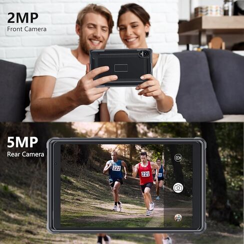 تابلت Bnegynng مقاس 8 بوصات Android 12، وذاكرة وصول عشوائي 2 جيجا بايت وذاكرة تخزين داخلية 32 جيجا بايت وسعة 512 جيجا بايت قابلة للتوسيع، WiFi6، معالج رباعي النواة، كاميرا مزدوجة، شاشة لمس IPS HD، كمبيوتر لوحي بعمر بطارية طويل in Kuwait