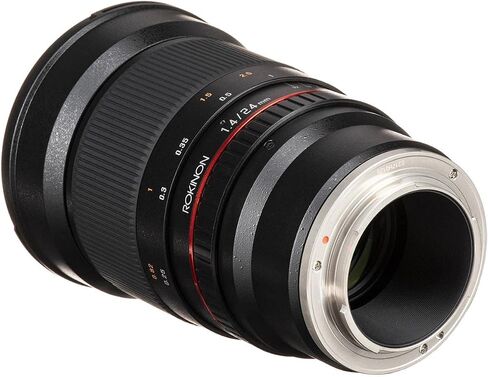 Rokinon 24mm F/1.4 Aspherical Wide Angle Lens for Nikon with Automatic AE Chip for Auto Aperture, Auto Exposure and Focus Confirmation RK24MAF-N in Saudi Arabia