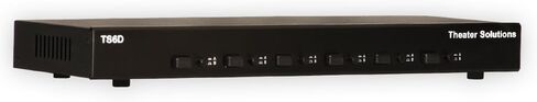 Theater Solutions TS6D Six Zone Dual Input Speaker Selector Box 6 Pair Speaker Switcher in Saudi Arabia