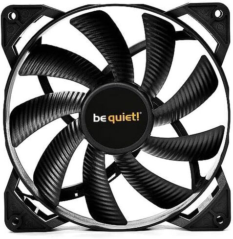 كن هادئاً! مروحة تبريد بيور وينجز 2 140 مم PWM عالية السرعة ومنخفضة الضوضاء | أسود | BL083 in Kuwait