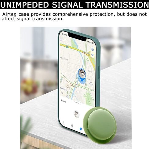 Compatible Silicone Apple Airtag 4 Pack Apple Airtag for Kids Dog Apple Airtag for Dogs Apple Airtag Dog Tag Airtag Dog Collar Airtag Holder for Kids Air Tag Holder[Black,White,Blue,Green] in Kuwait
