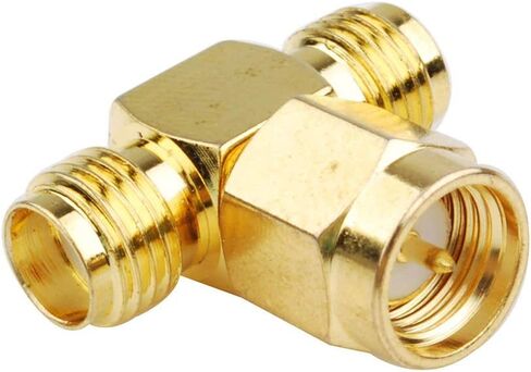SUPERBAT SMA Adapter 90 Degree,5pcs SMA Male to Female Right Angle Coax Adapter for Radio RTL-SDR FPV Antenna Transmitter LTE Router etc. in Saudi Arabia