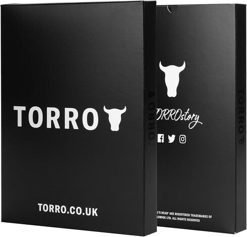 حافظة TORRO متوافقة مع iPad Air 5 / Air 4 - غطاء جلد أصلي iPad Air 2022/2020 مع وظيفة الحامل، واتصال قلم Apple ووظيفة النوم (بني داكن) in Saudi Arabia