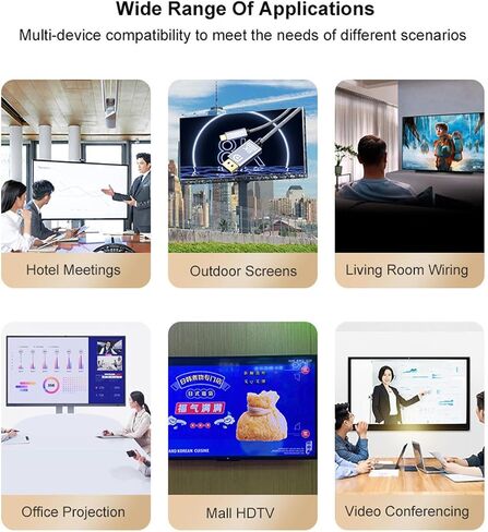 PENGLIN 2Pack D-Type HDMI Coupler, HDMI 2.0 Panel Mount Connector in Saudi Arabia