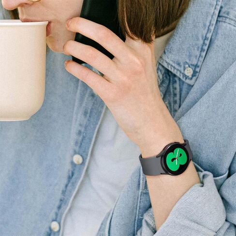 Silicone Sport Band for Samsung Galaxy Watch 7/6/5/4/FE 40mm 44mm Classic in Kuwait