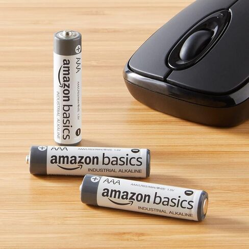 Amazon Basics 300-Pack AAA Long-Lasting Alkaline Industrial Batteries for Professional Devices, 1.5 Volt, Mercury-Free, 5-Year Shelf Life in Saudi Arabia